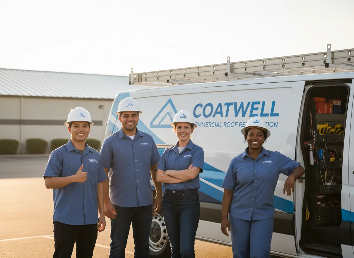 Commercial roof coating company in Armona, CA